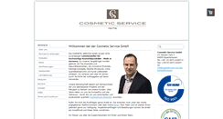 Desktop Screenshot of cosmetic-service.net